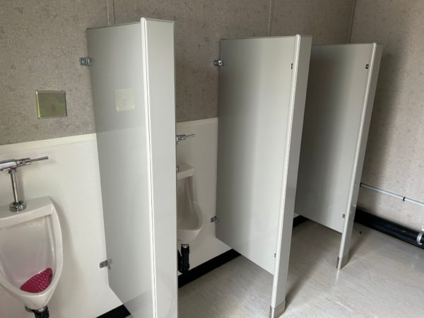 Heated and Air Conditioned 12x40 Skidded Lavatory for Rent in Western Canada