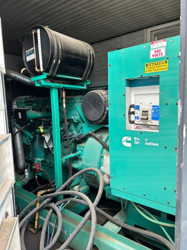 Skidded Generator Shack for Rent