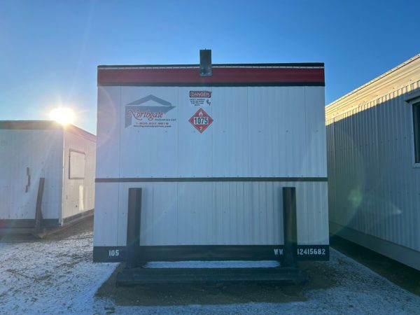 Used 11x40 Wide Open Skid Office Trailer for Rent