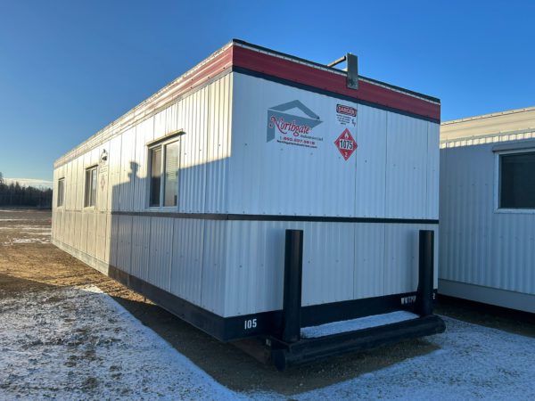 Used 11x40 Wide Open Skid Office Trailer for Rent