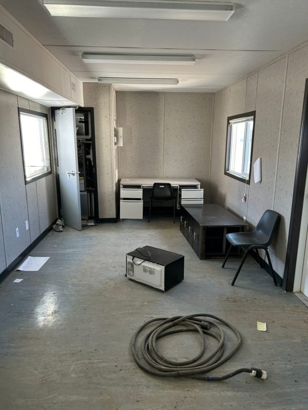 Used 11x40 Wide Open Skid Office Trailer for Rent