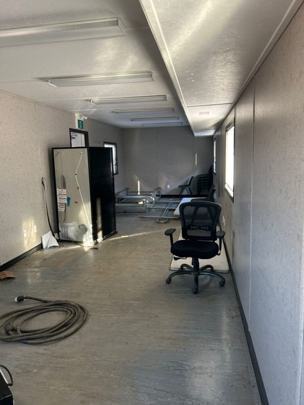Used 11x40 Wide Open Skid Office Trailer for Rent