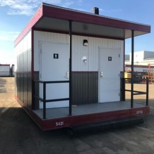 12 x 14 Heated Skid Lavatory for Rent