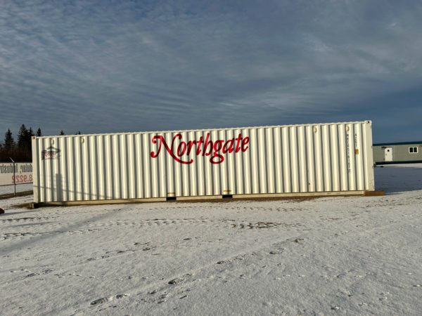 8x40 Sea Container w/ Lockers For Rent