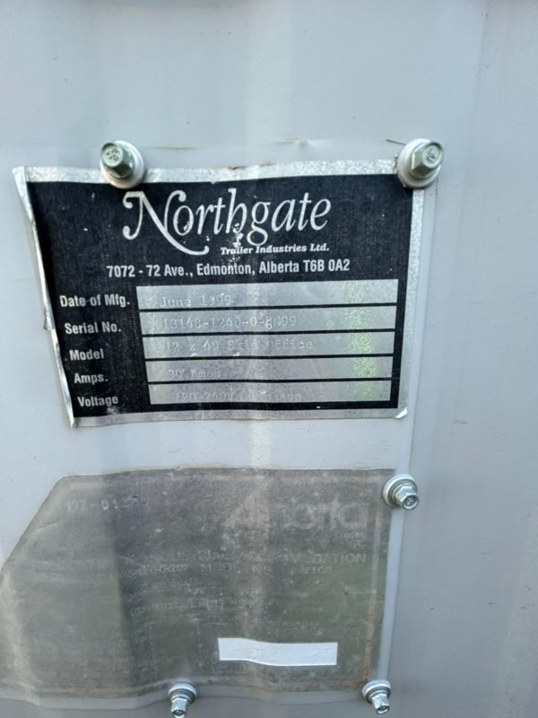 12 x 40 skided Five Lane Brass Alley Trailer For Sale or Rent