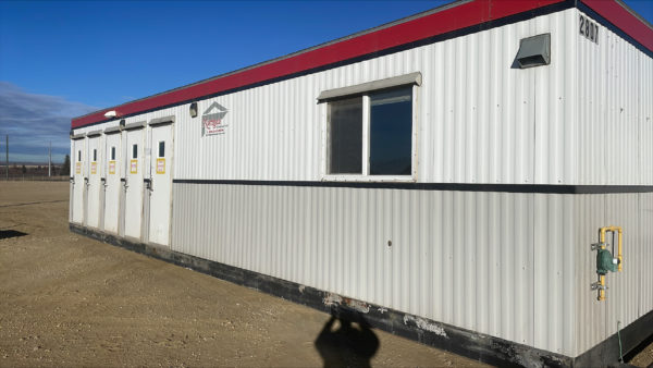12 x 40 skided Five Lane Brass Alley Trailer For Sale or Rent