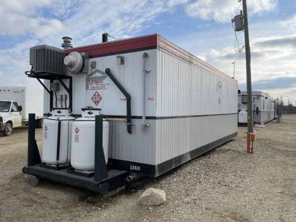 12x28 Skidded Lavatory For Rent
