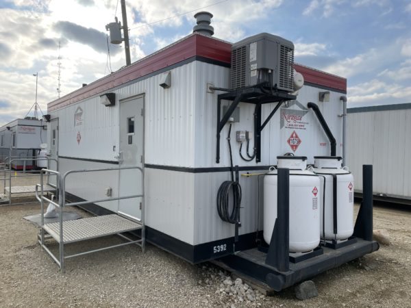 12x28 Skidded Lavatory For Rent