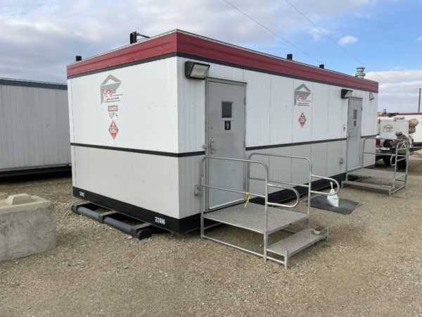 12x28 Skidded Lavatory For Rent