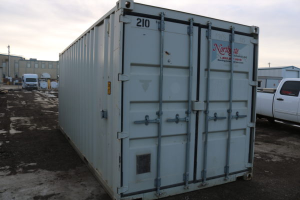 8x20 Heated Insulated Sea Can For Rent