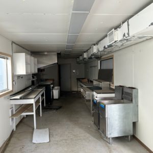 12 x 60 Skidded Camp Kitchen For Rent