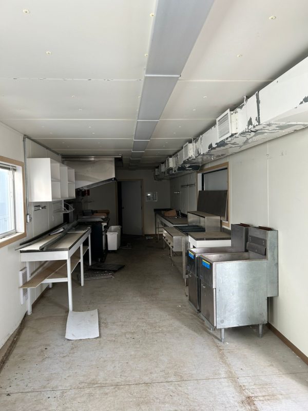 12 x 60 Skidded Camp Kitchen For Rent