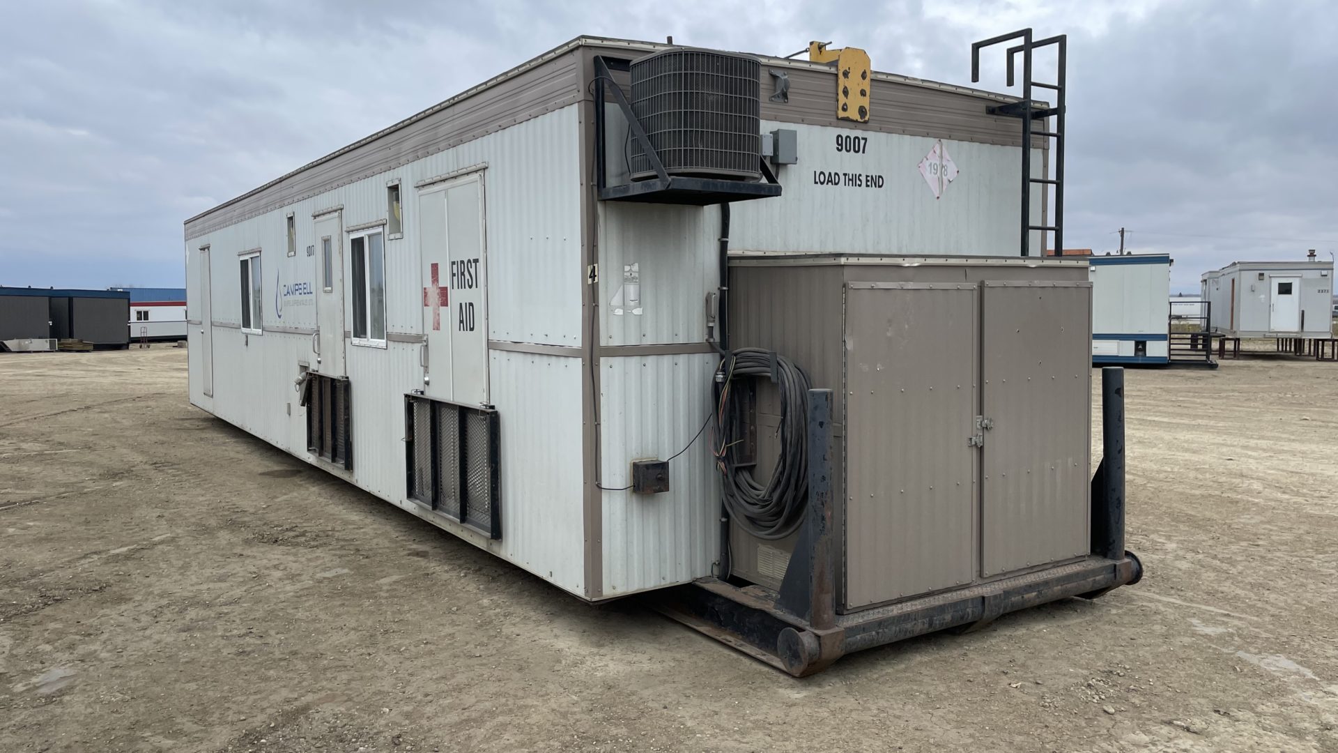 12x44 skidded Medic Shack for Rent