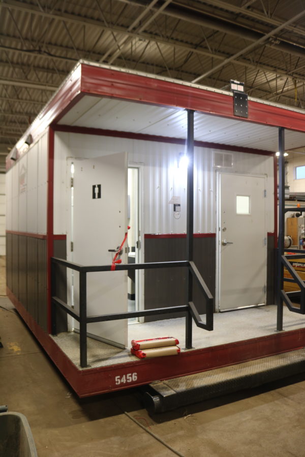 12 x 14 Heated Skid Lavatory for Rent