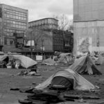 Homeless Encampment Toronto Ontario Canada